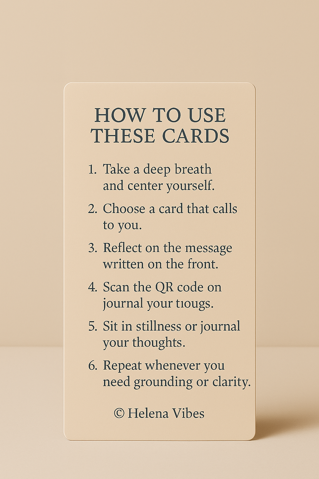 Helena Healing Cards